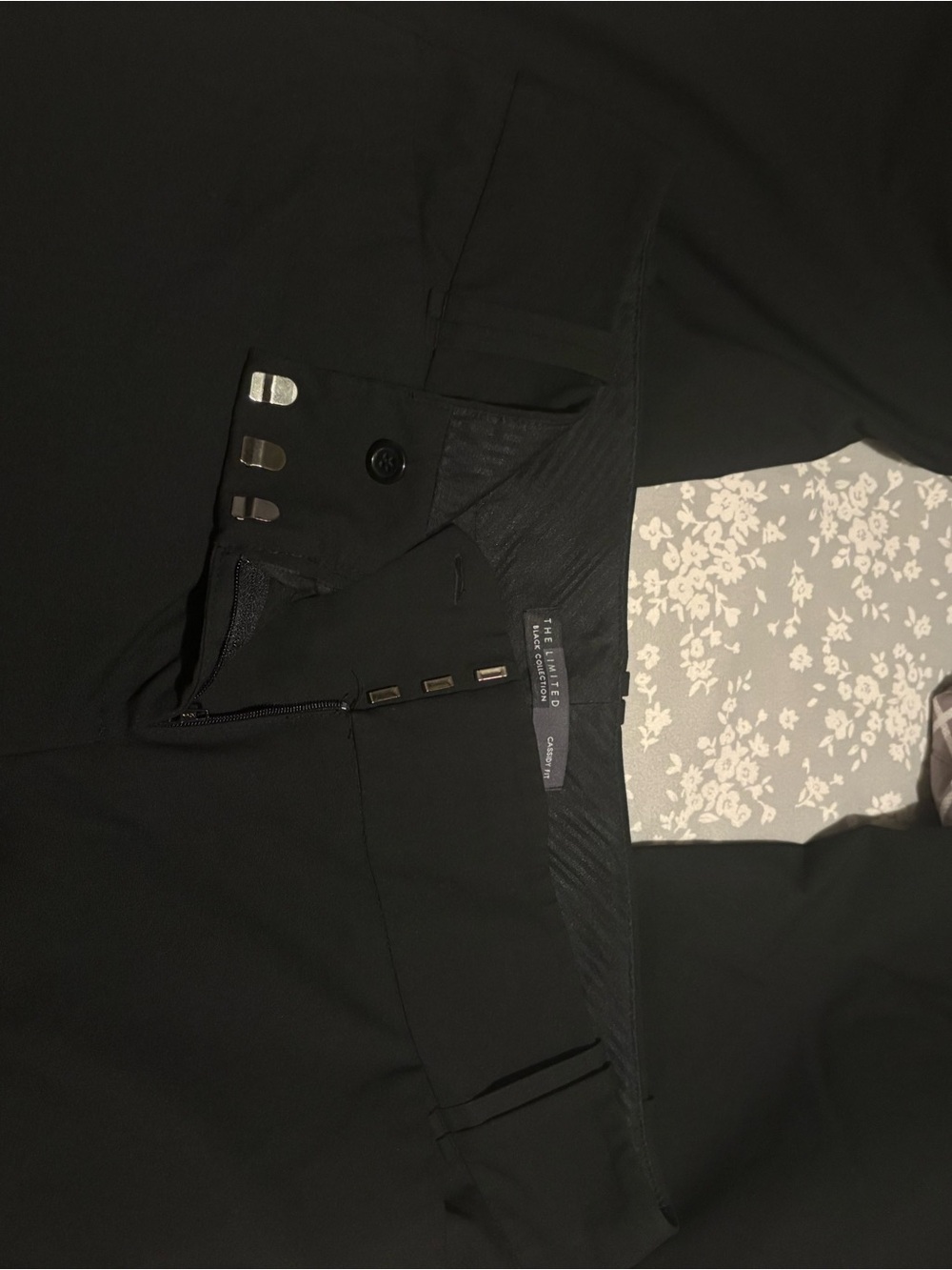 The Limited Black Women’s Dress Pants - Classic Tailored Trousers